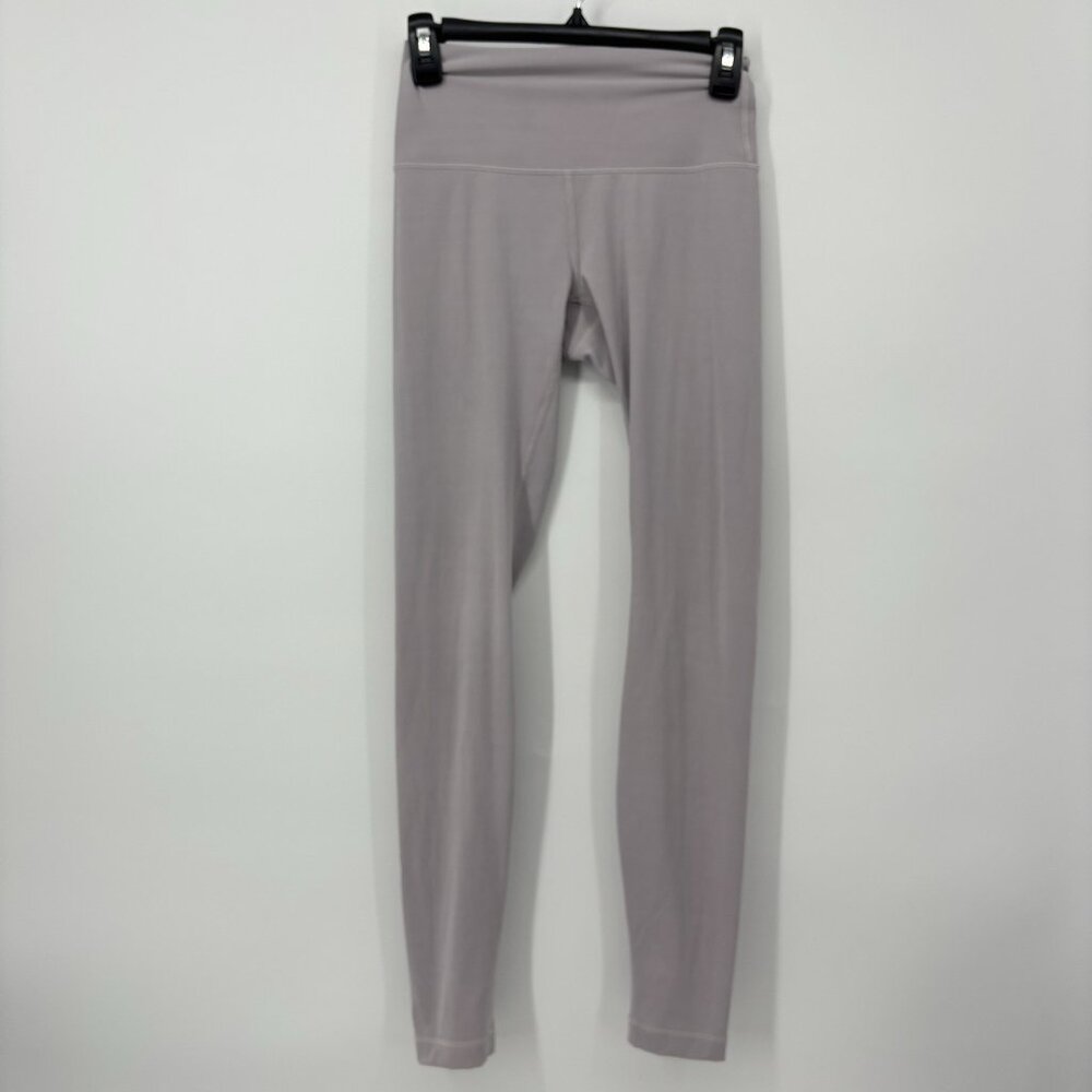Lululemon Wunder Under Leggings Womens 4 Lavender Purple Inseam 28” W5BY1S‎